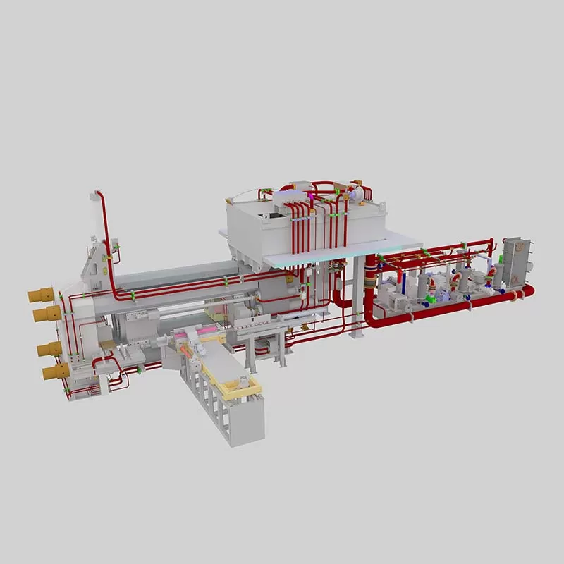 High-tonnage aluminum extrusion press 2000UST aluminum extrusion press manufacturer