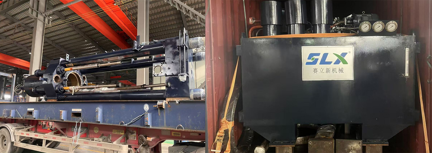 1100T short-stroke extrusion press shipped out to India.