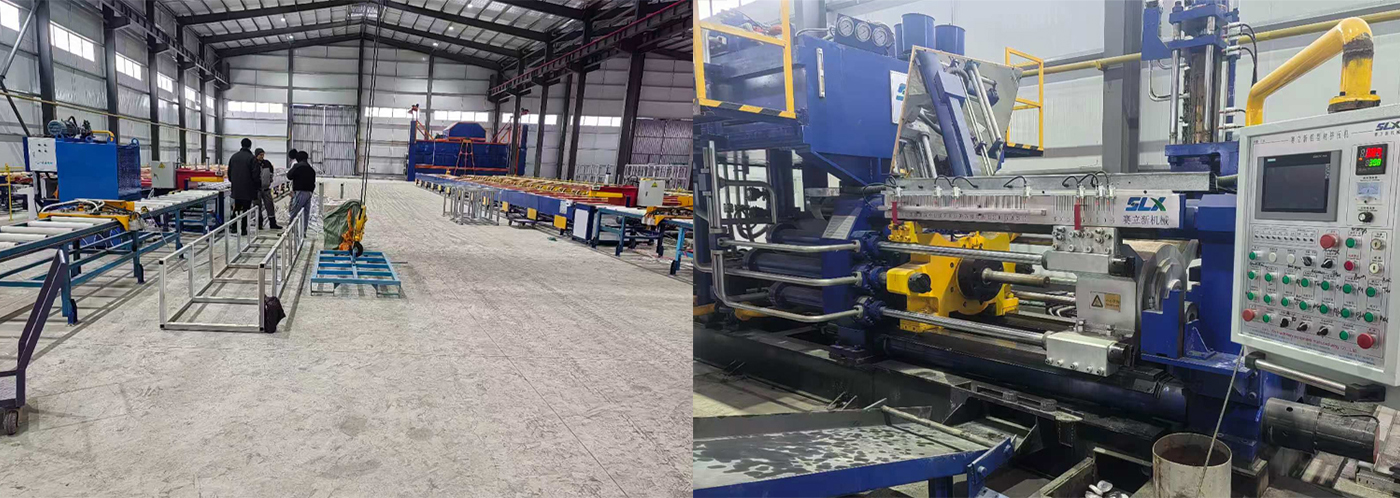 Help Uzbekistan customer install and debug extrusion press on site