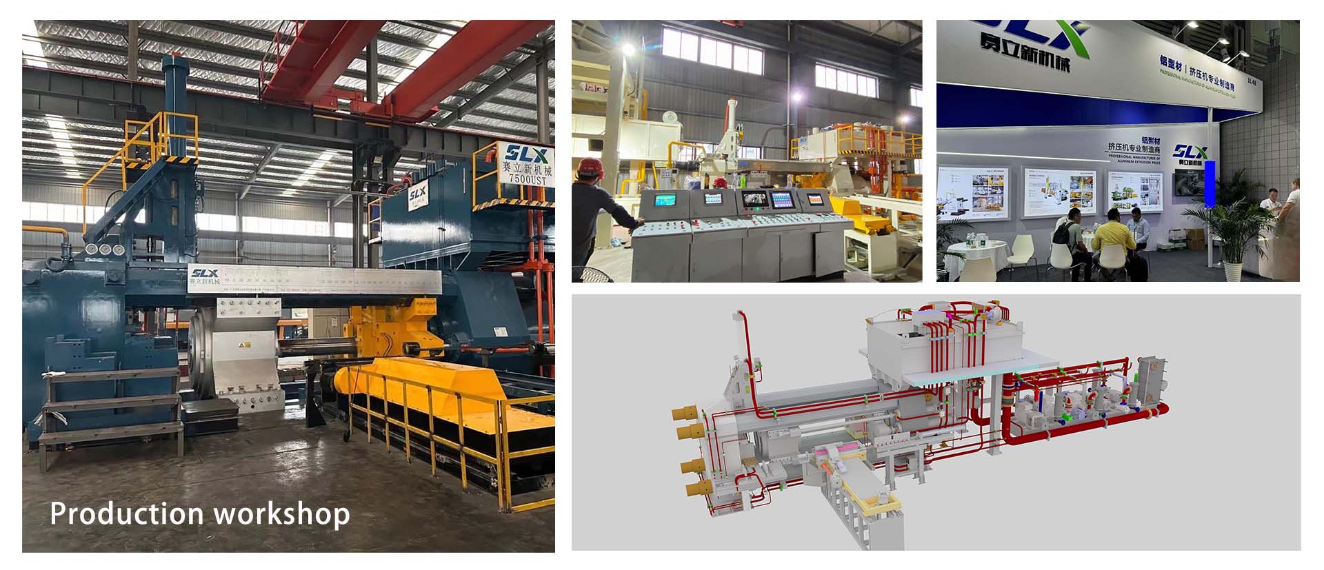 Custom hydraulic aluminum profile extrusion equipment China aluminum extrusion machine supplier